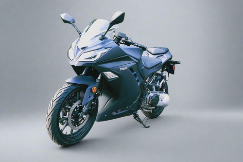Venom X22-GT 250cc Full Size Motorcycle - Fully Automatic Matte Black