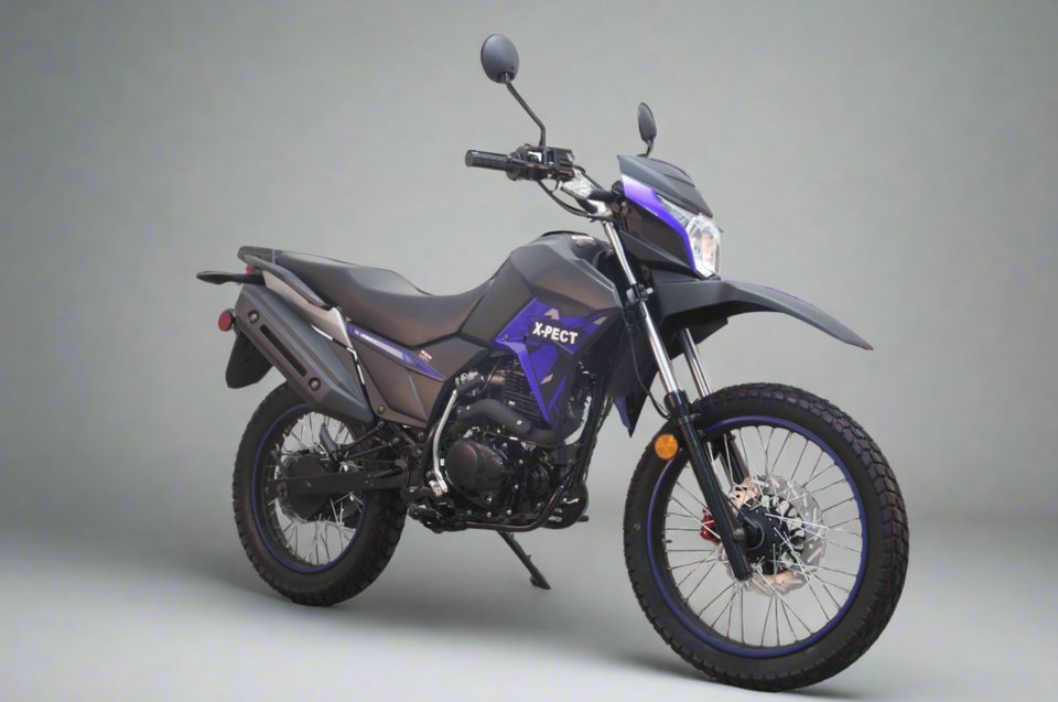 Lifan X-Pect | 200cc Enduro | LF200GY-4 | Street Legal Blue 2-Year Lifan Warranty (Included)