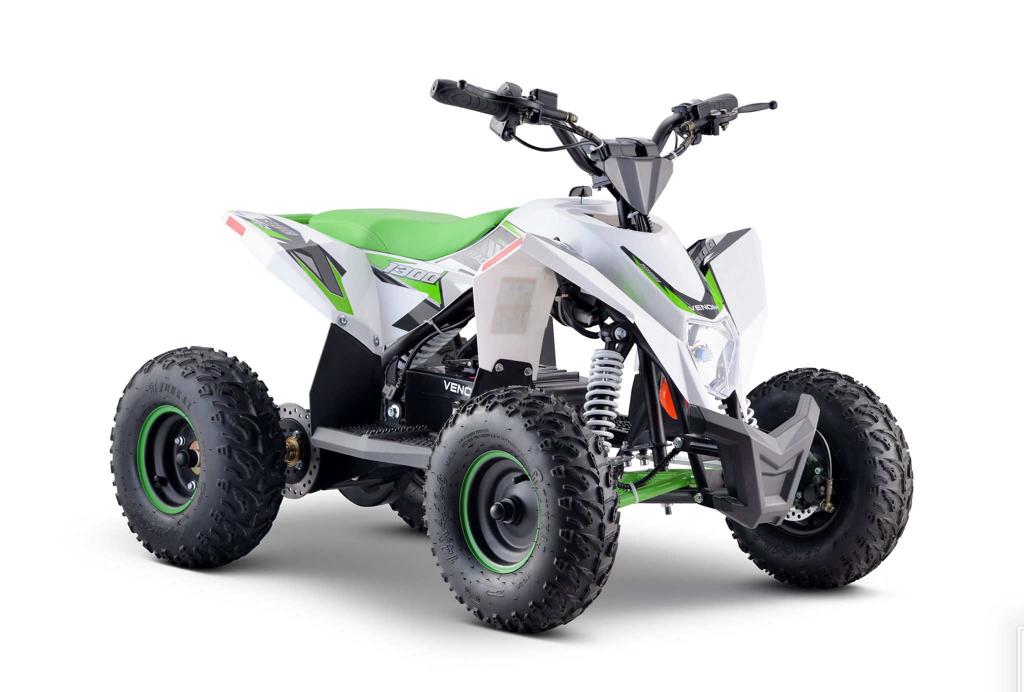 Kids Electric Mid Size ATV Quad Four Wheeler 48 Volts 1300 Watts