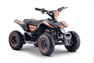 Electric Mini ATV 1000 Watts 36 Volts with LED Headlights Orange