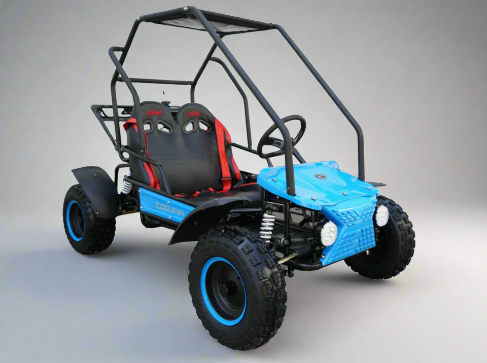 GK-6125B 360 view coolster go kart. 125GK-B 125cc dune buggy