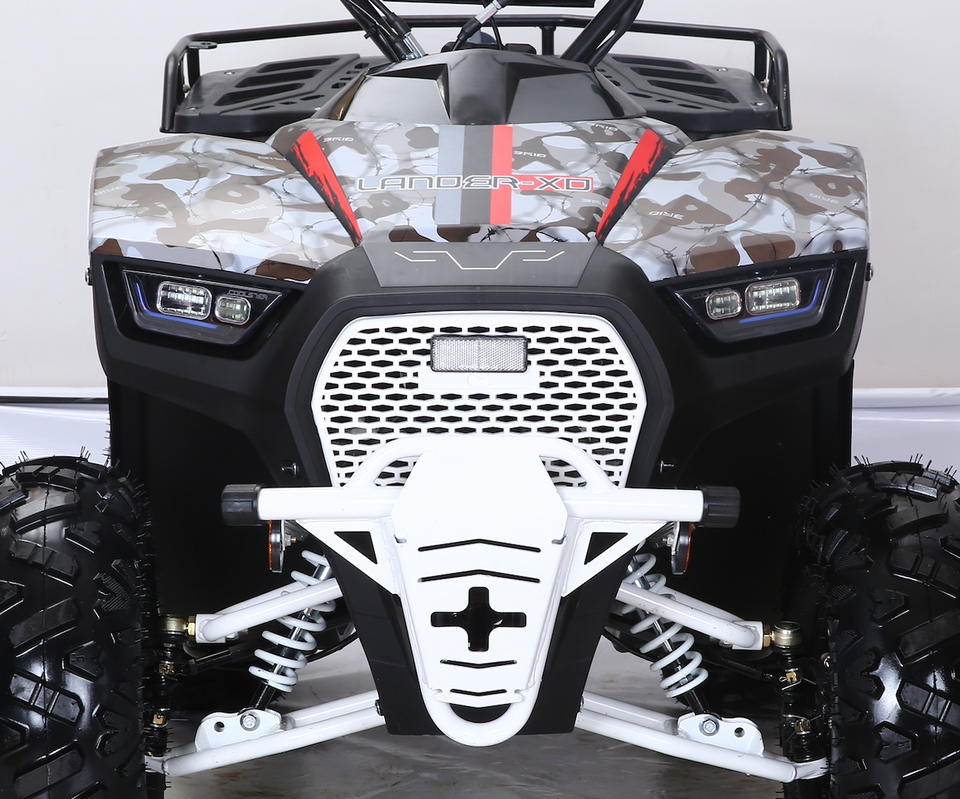 XD-125UF coolster ATV new style  ATV. Re-designed grill