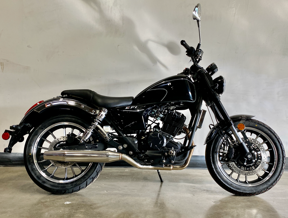 Boom Cruiser 250cc Chopper BD250 7 Chopper 250cc Mini chopper sale Belmonte Bikes