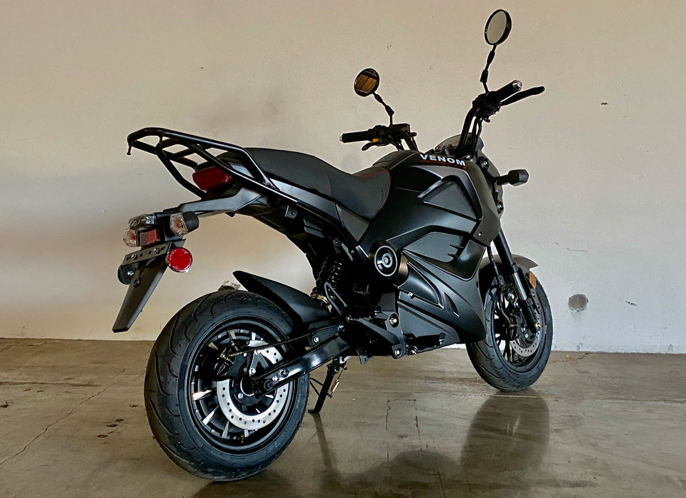 2023 Venom E Grom BD578Z Electric Motorcycle 2000W 72V Adult E Bike BD578Z Boom Baodiao Electric Motorcycle Belmonte Bikes