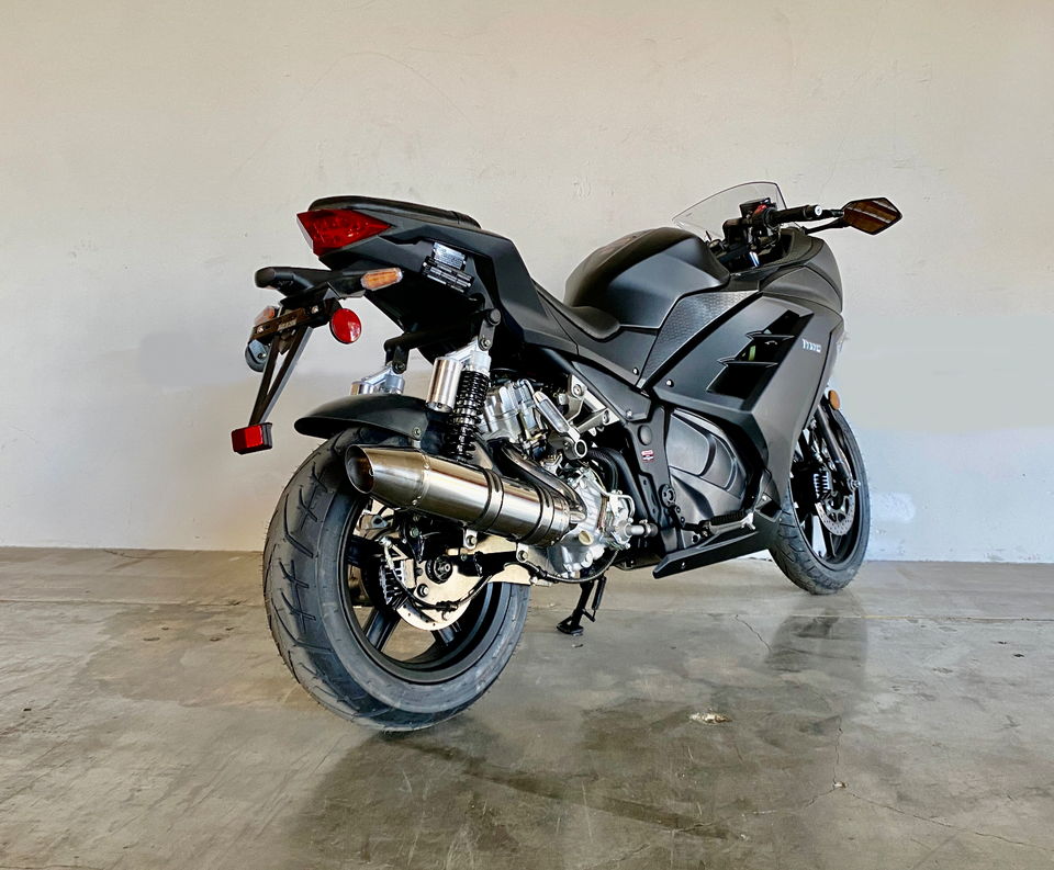 full size ninja style motorcycle for sale fully automatic falcon for cheap