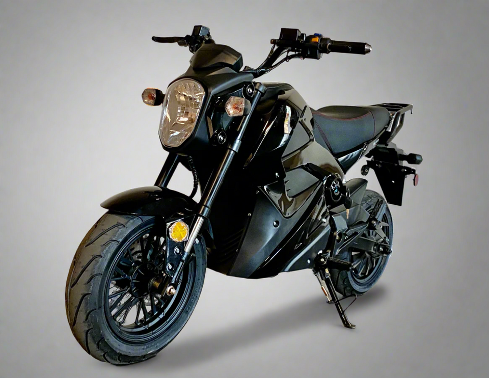 Boom E Grom BD578Z Electric Motorcycle 2000W 72V Adult E Bike USA Belmonte Bikes