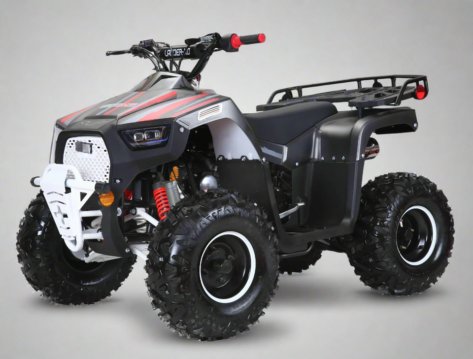 red XD-125UF - automatic 125cc atv