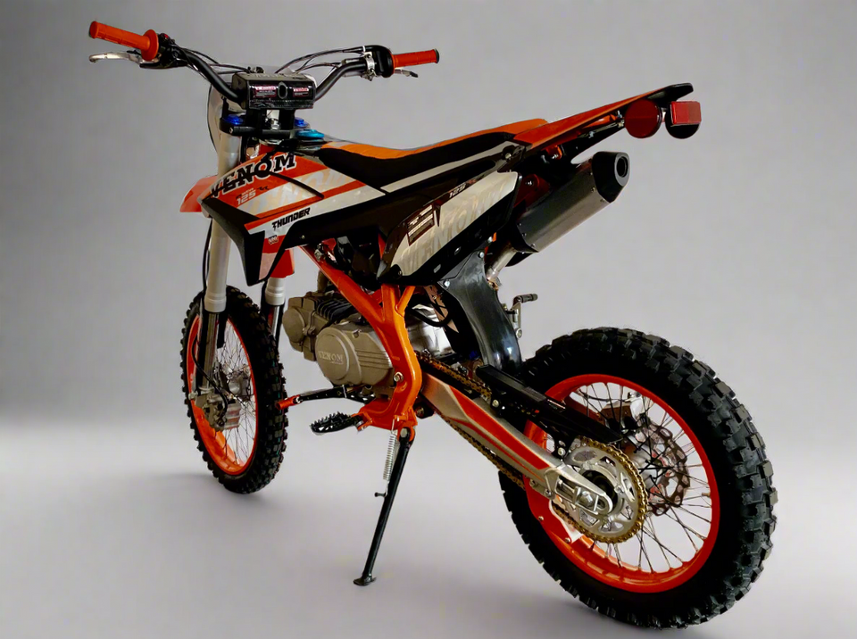 Venom Thunder 125cc Dirt Bike | VX125 | 4-Speed Manual