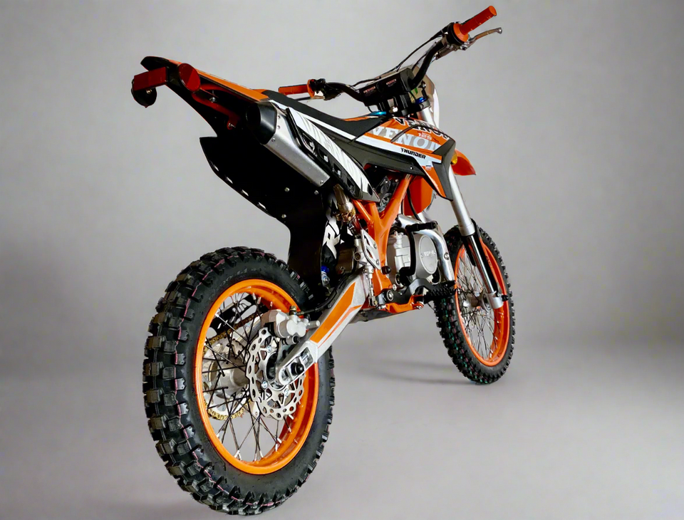 VX125 4 speed manual dirt bike for sale. venom dirt bikes for cheap online.