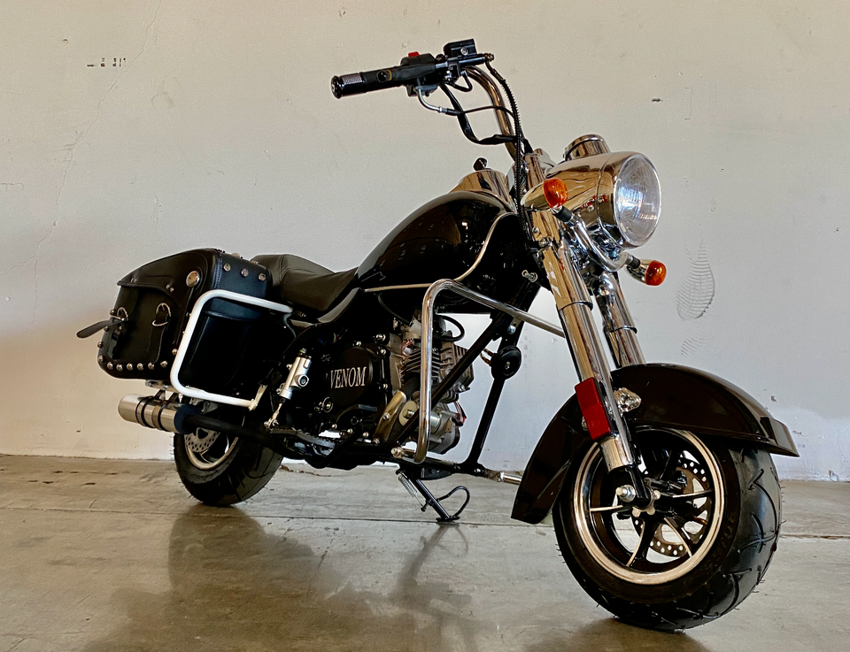 Venom Fatboy 50cc Mini Chopper Automatic Belmonte Bikes