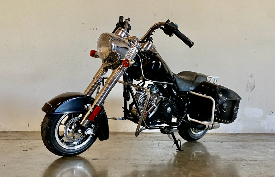 Venom Fatboy 50cc Mini Chopper Automatic Belmonte Bikes