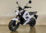 Boom E-Vader 2000W Brushless 72V Electric Motorcycle - BD578Z White