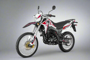 Lifan KPX 250cc Fuel Injected Dual Sport Motorcycle Red 2-Year Lifan Warranty (Included)