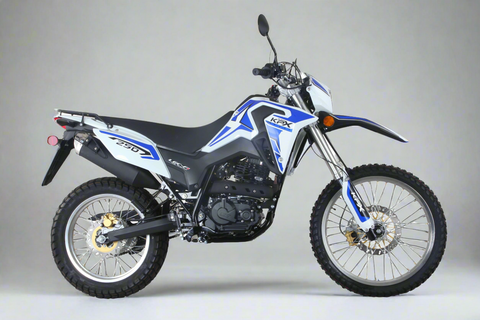 KPX lifan 250cc dual sport blue