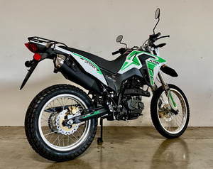 Lifan KPX 250cc Fuel Injected Dual Sport Motorcycle - Green