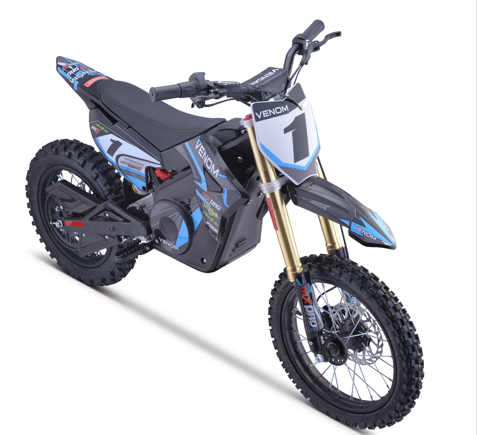 kids automatic electric pit bike. mototec 1600w dirt bike.