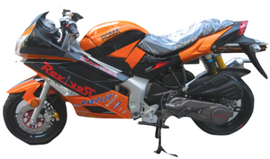 150cc Automatic Motorcycle - Orange
