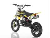 Apollo 125cc Sport Motocross Dirt Bike - 4-Speed Manual DB-35