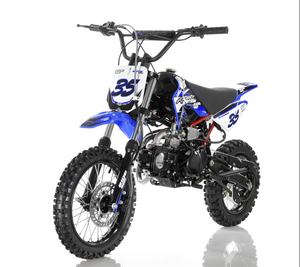 DB-35 Apollo Dirt Bike vitacci 125cc roketa Blue 