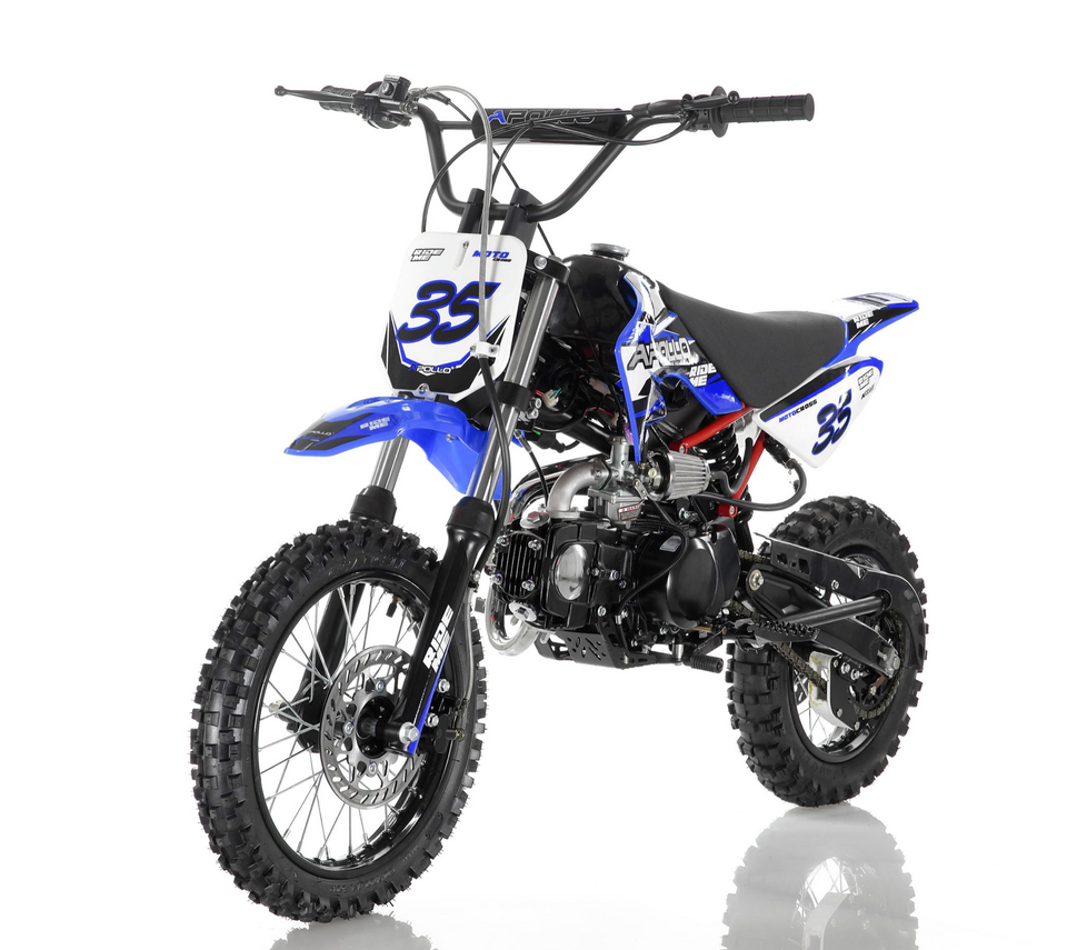 Apollo 125cc Sport Motocross Dirt Bike - 4-Speed Manual DB-35