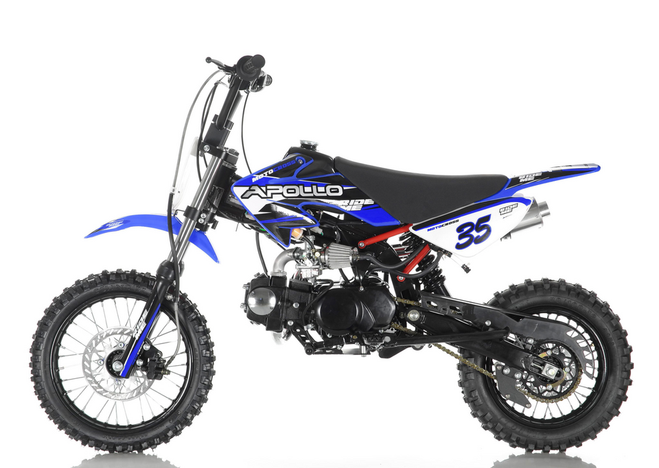 Apollo 125cc Sport Motocross Dirt Bike - 4-Speed Manual DB-35