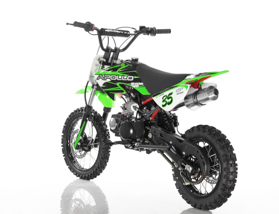 Apollo 125cc Sport Motocross Dirt Bike - 4-Speed Manual DB-35