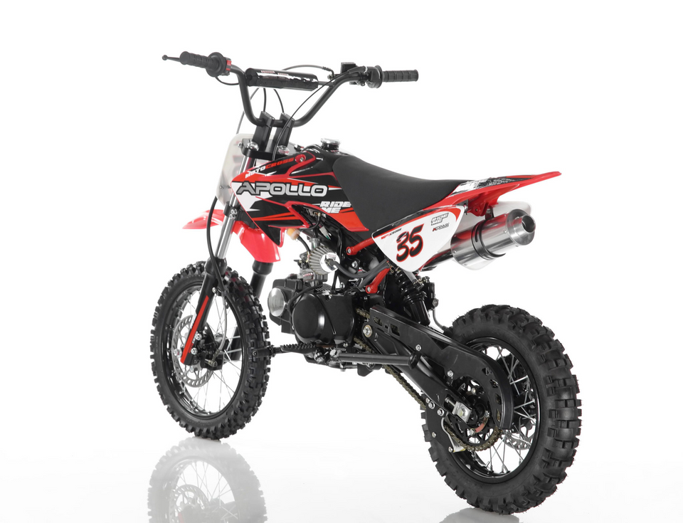 Apollo 125cc Sport Motocross Dirt Bike - 4-Speed Manual DB-35
