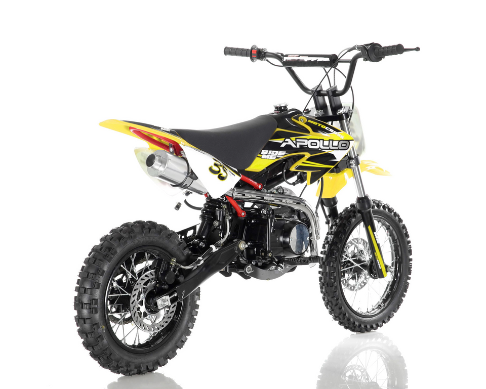 Apollo 125cc Sport Motocross Dirt Bike - 4-Speed Manual DB-35