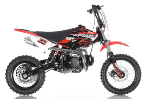Apollo 125cc Sport Motocross Dirt Bike - 4-Speed Manual DB-35