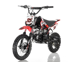 DB-35 Apollo Dirt Bike vitacci 125cc roketa Red 