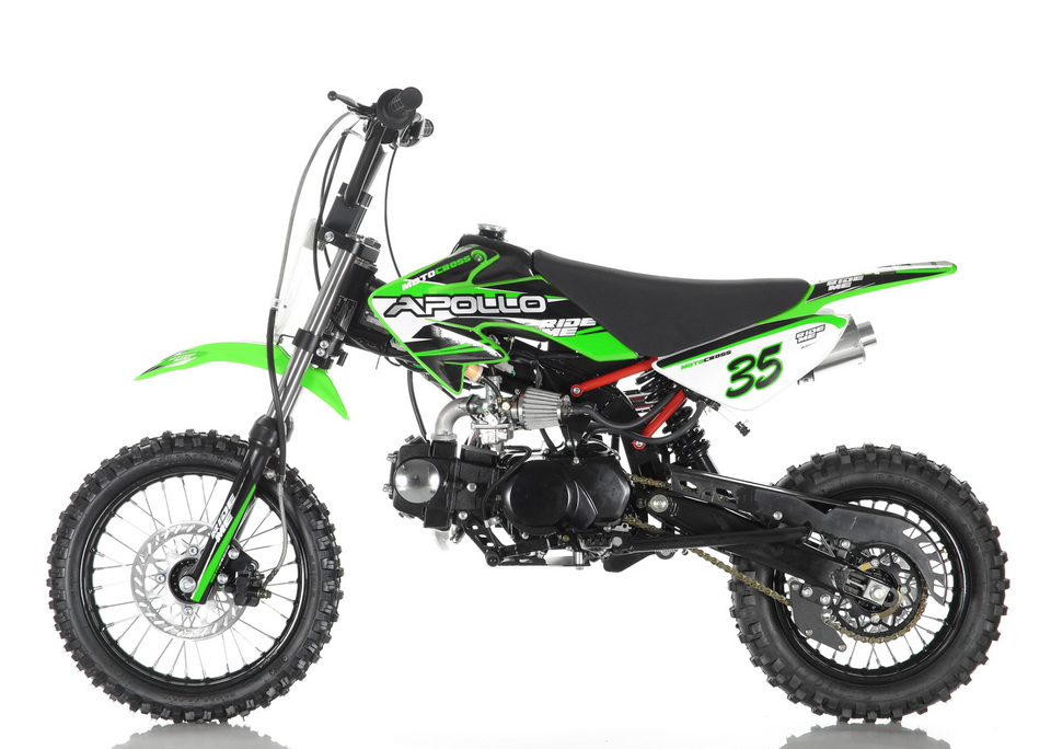 Apollo 125cc Sport Motocross Dirt Bike - 4-Speed Manual DB-35