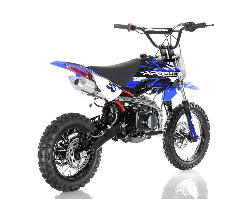 Apollo 125cc Sport Motocross Dirt Bike - 4-Speed Manual DB-35