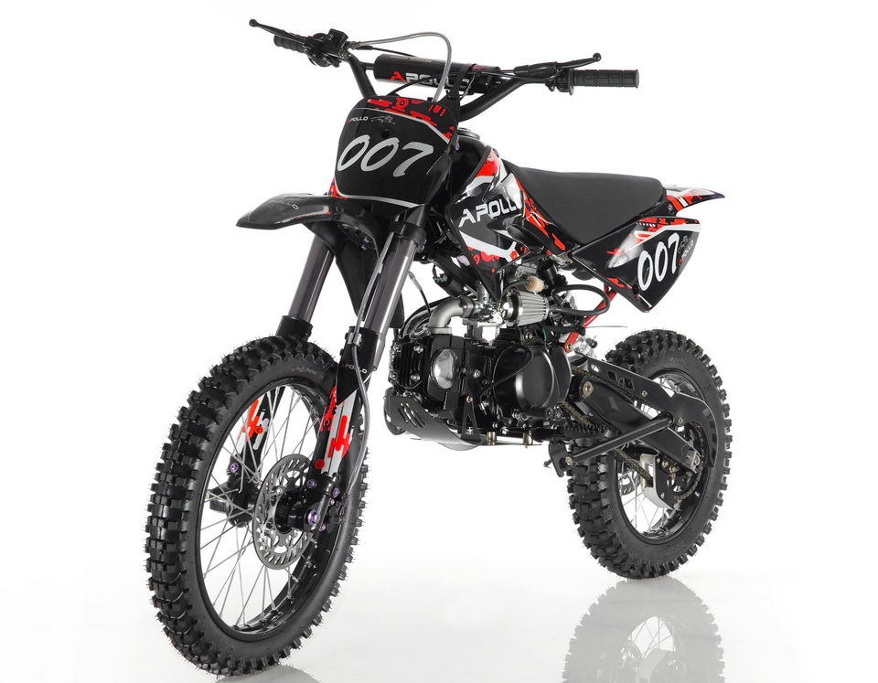 DB007 DB-007 apollo dirt bike vitacci roketa motocross pit bike red