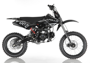 Apollo 125cc Adult Sport Motocross Dirt Bike - 4-Speed Manual  DB-007