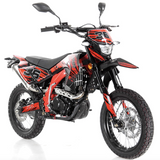 DB-34 deluxe apollo dirt bike street legal 250cc red