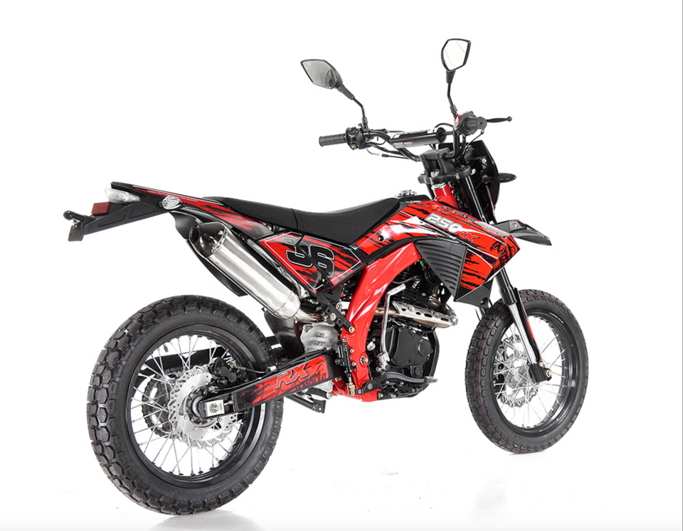 Apollo 250cc Dual Sport DB 36 Deluxe Dirt Bike Street Legal