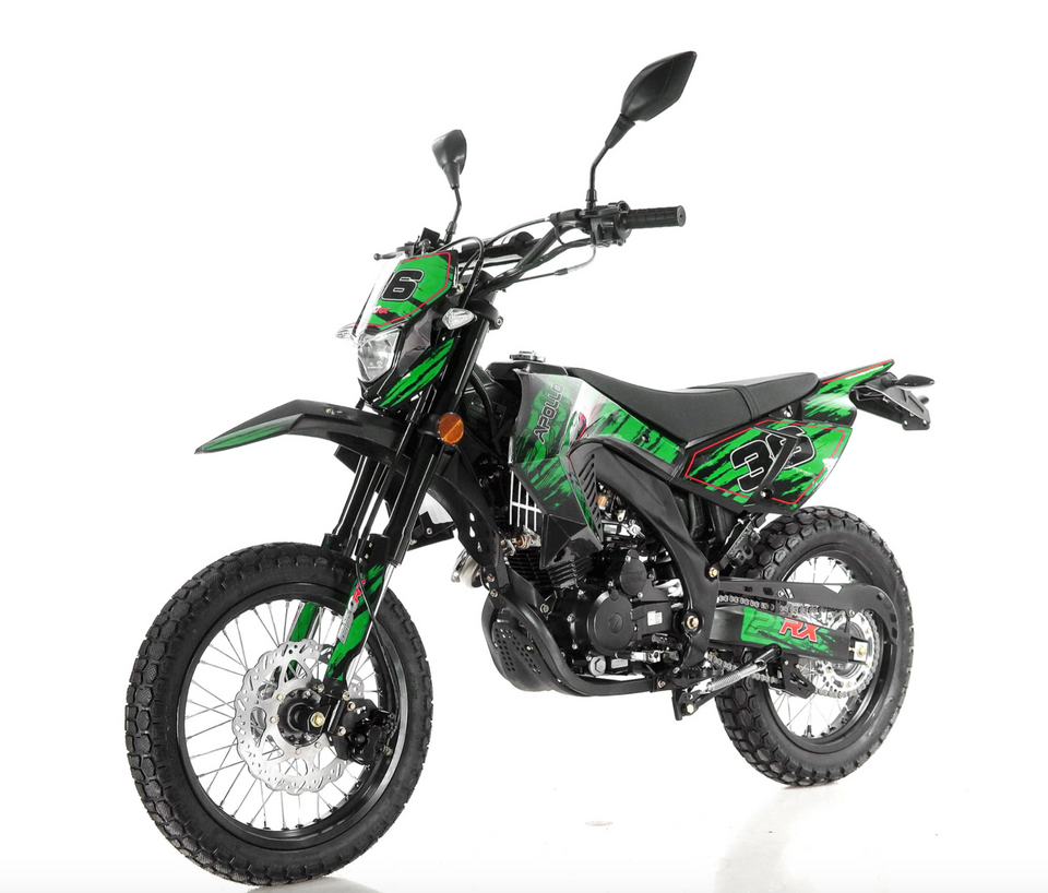 Apollo 250cc Dual Sport DB 36 Deluxe Dirt Bike Street Legal