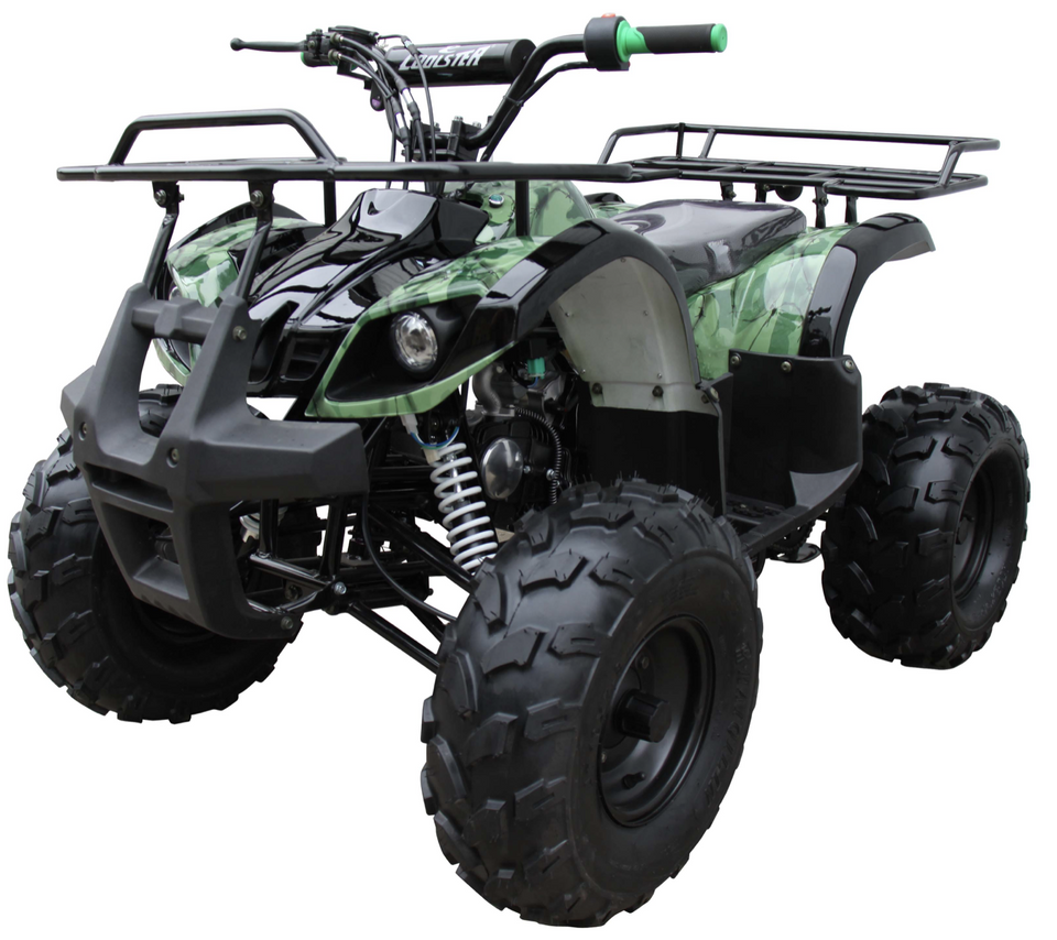 Coolster ATV3125XR8U ATV 125cc ATV3125XR8US 4 wheeler quad for cheap green