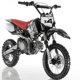 Apollo RFZ Motocross 110cc Dirt Bike - Semi Automatic DB-X4 Black