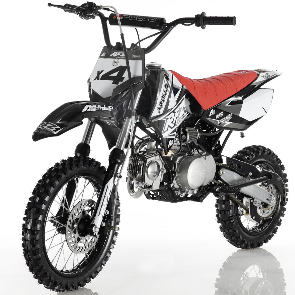 Apollo RFZ Motocross 110cc Dirt Bike - Semi Automatic DB-X4 for Sale
