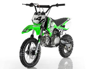 Apollo RFZ Motocross 110cc Dirt Bike - Semi Automatic DB-X4