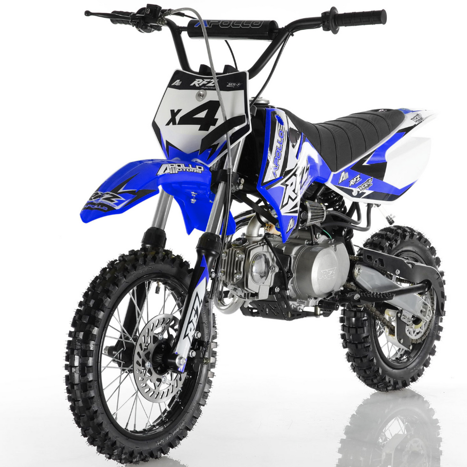 Apollo RFZ Motocross 110cc Dirt Bike - Semi Automatic DB-X4