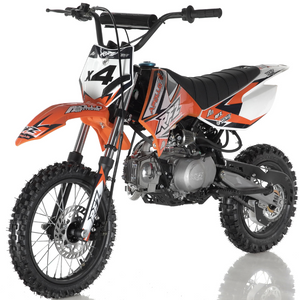 Apollo RFZ Motocross 110cc Dirt Bike - Semi Automatic DB-X4 - Side View