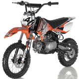Apollo RFZ Motocross 110cc Dirt Bike - Semi Automatic DB-X4 Orange