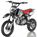 Apollo RFZ Motocross 125cc Dirt Bike Sport - 4-Speed Manual DB-X5 Black