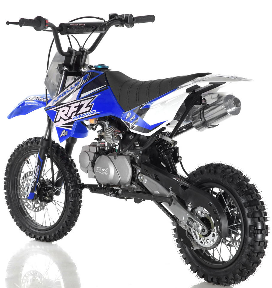 Apollo RFZ Motocross 125cc Dirt Bike Sport - 4-Speed Manual DB-X5 - Side View