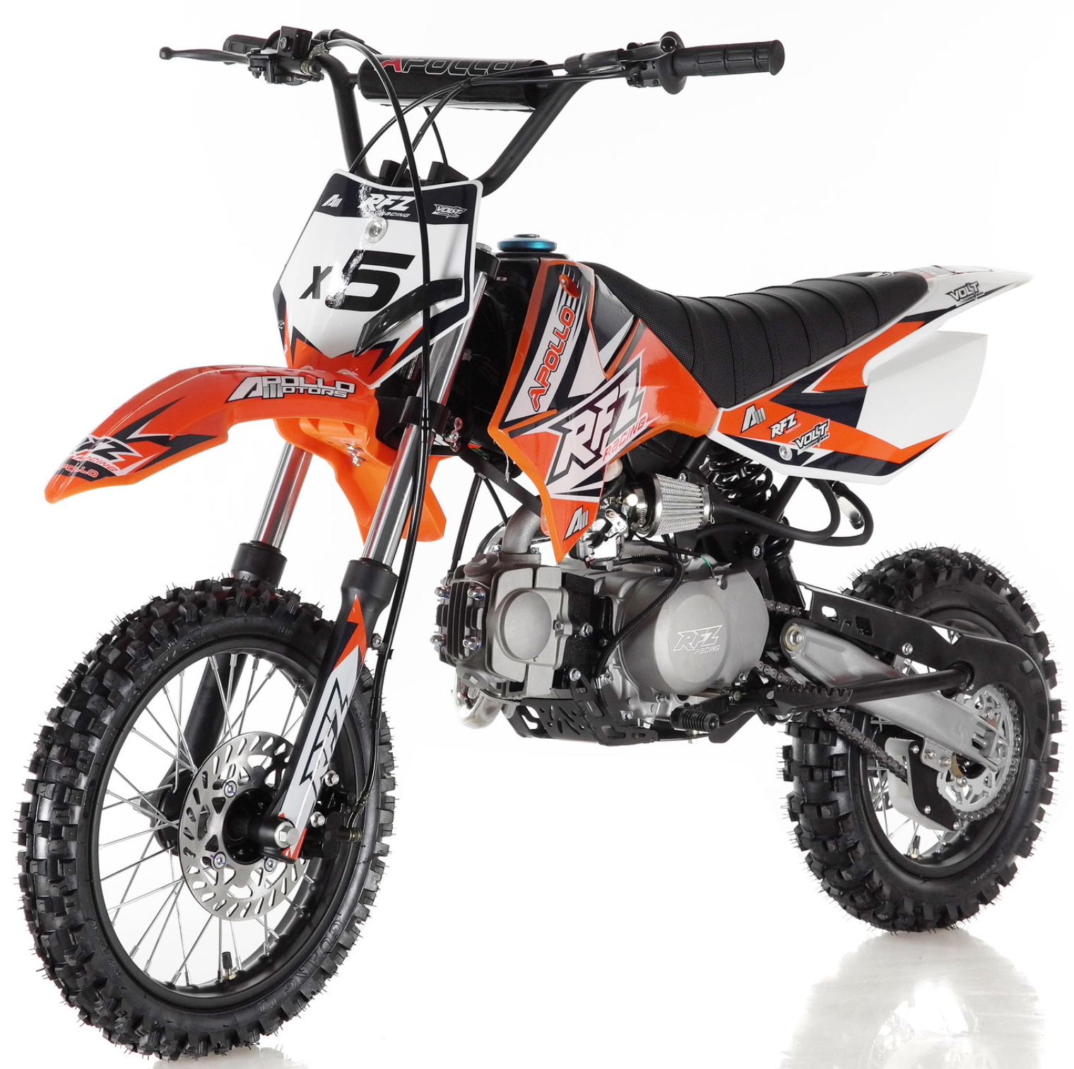 Buy Apollo RFZ Motocross Pit 125cc Off Dirt Bike Manual DB X5