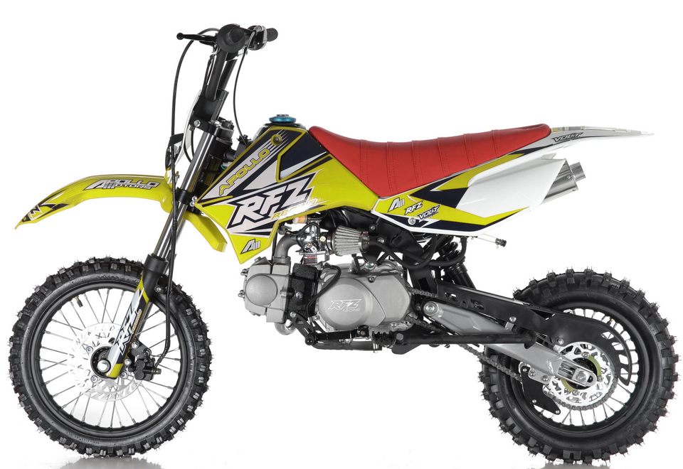 Apollo RFZ Motocross 125cc Dirt Bike Sport - 4-Speed Manual DB-X5