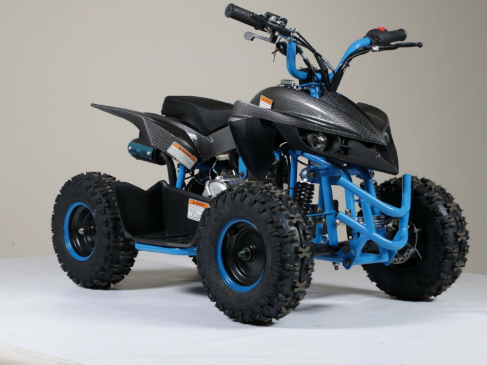 KANDI ULTIMATE 50cc SPORT ATV QUAD - FULLY AUTOMATIC - KD60A-2 Black Blue