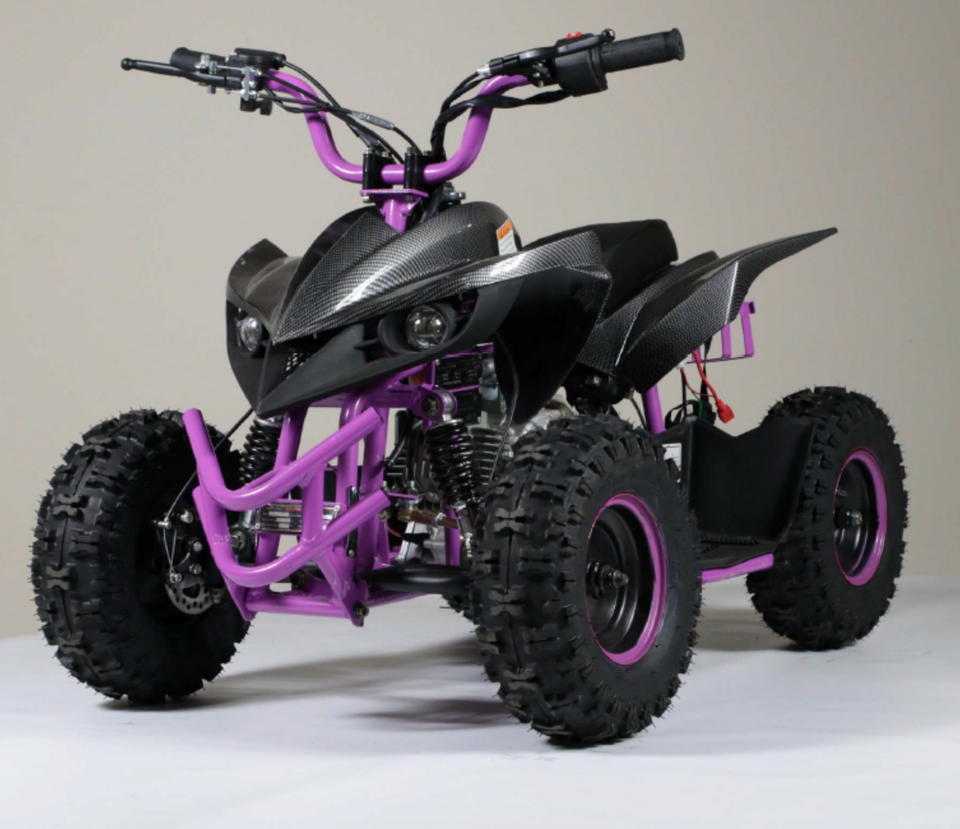 KANDI ULTIMATE 50cc SPORT ATV QUAD - FULLY AUTOMATIC - KD60A-2 Black Pink